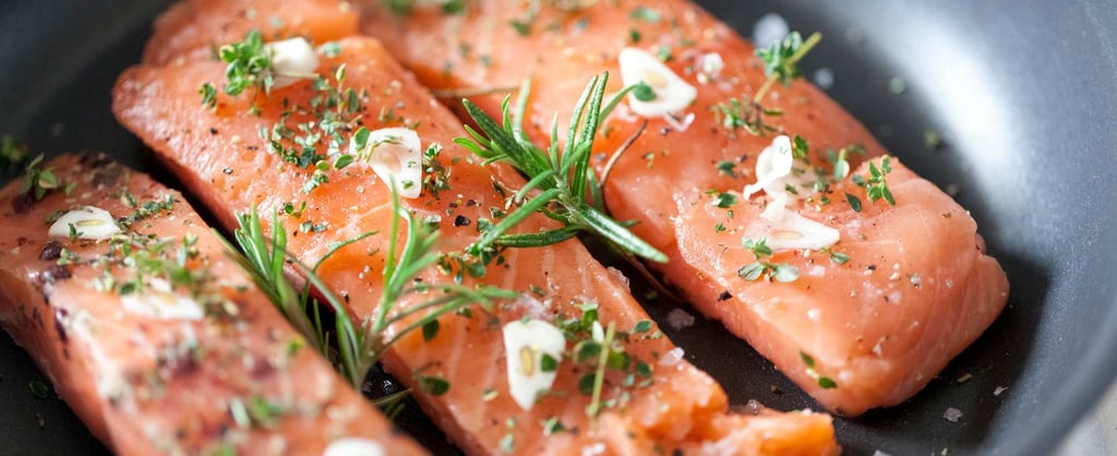 Salmon fillet - 1920 x 785