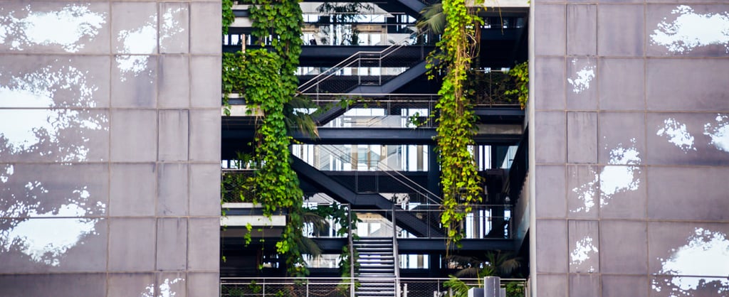 Building with Vegetation
