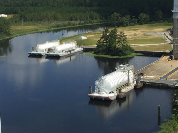 The NASA Liquid Hydrogen Barge fleet