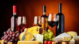 Wine and cheese