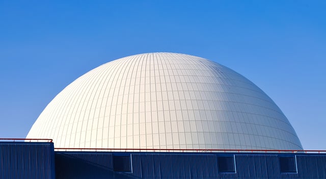 LRQA RiskSpectrum case study header – Sizewell B Power Station reactor dome