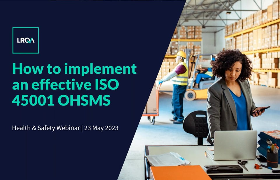 Webinar ISO 45001