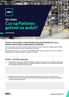 ISO 45001 Checklist