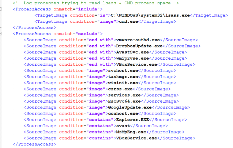 Example configuration file